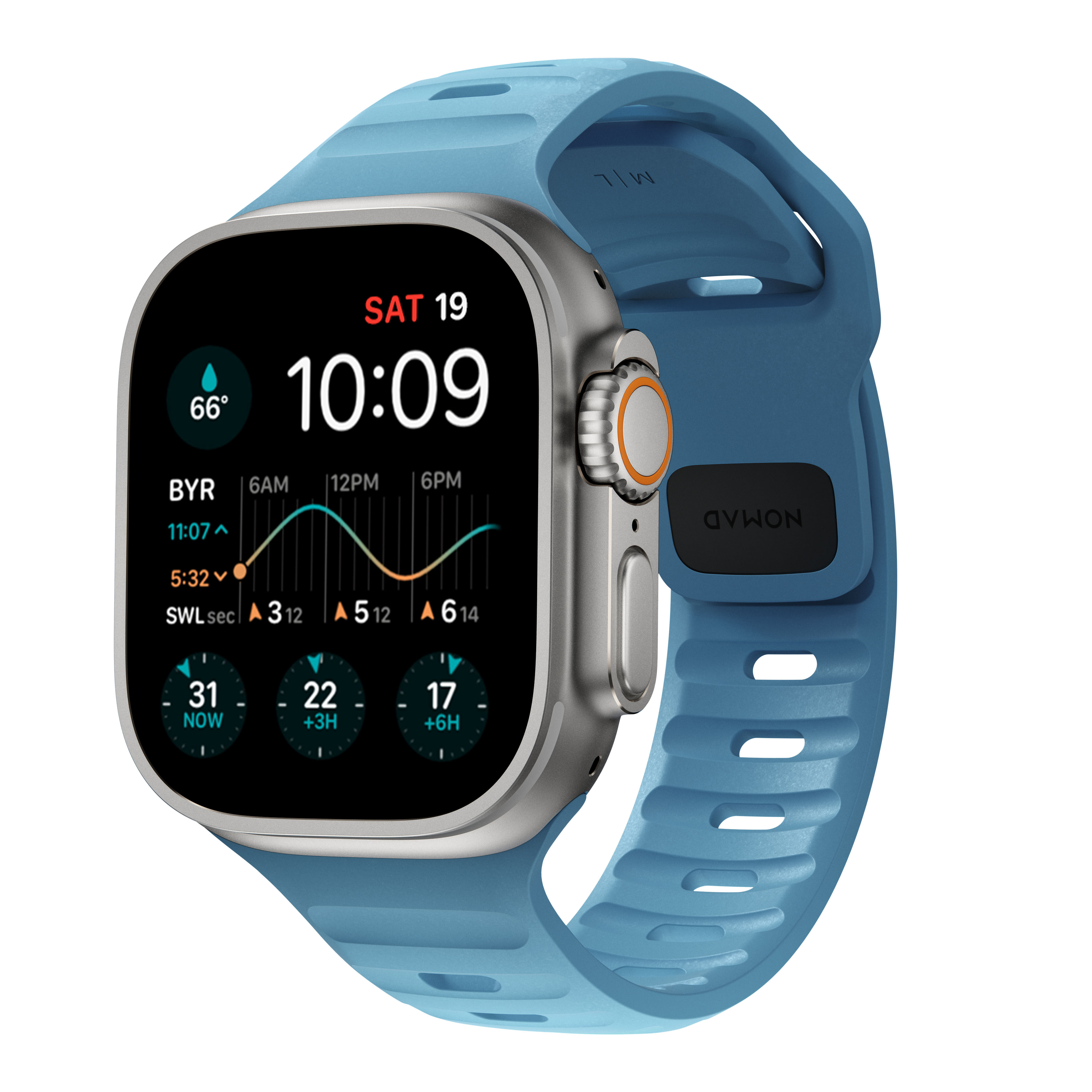Sport Band Apple Watch Ultra 2 49mm, Electric Blue