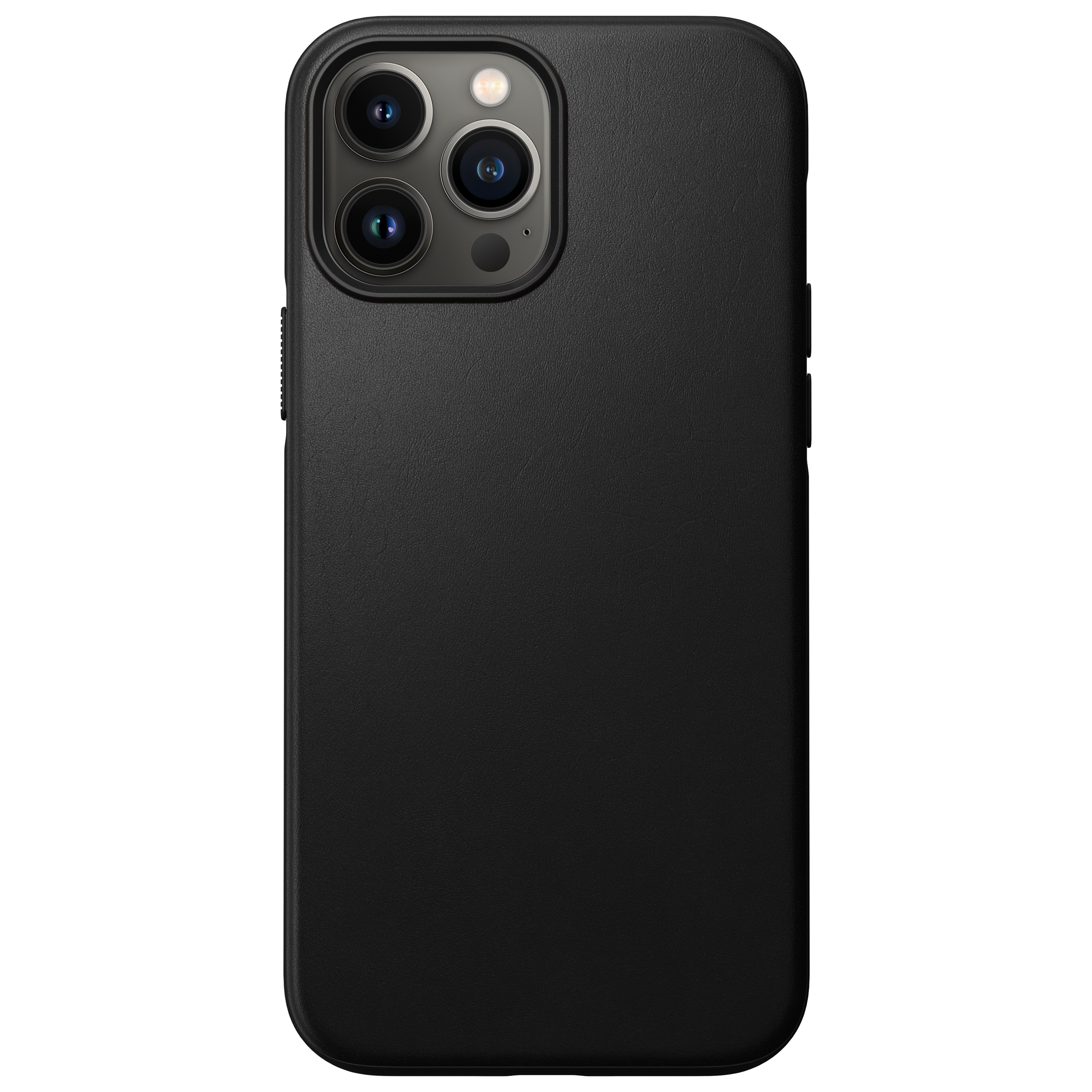 Coque Modern Case Horween Leather MagSafe iPhone 13 Pro Max Black