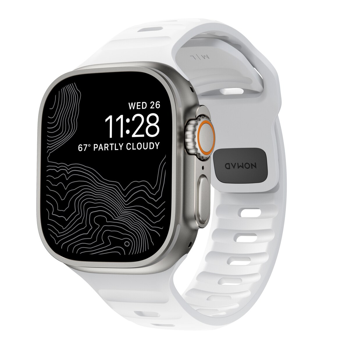 Sport Band Apple Watch Ultra 2 49mm, White