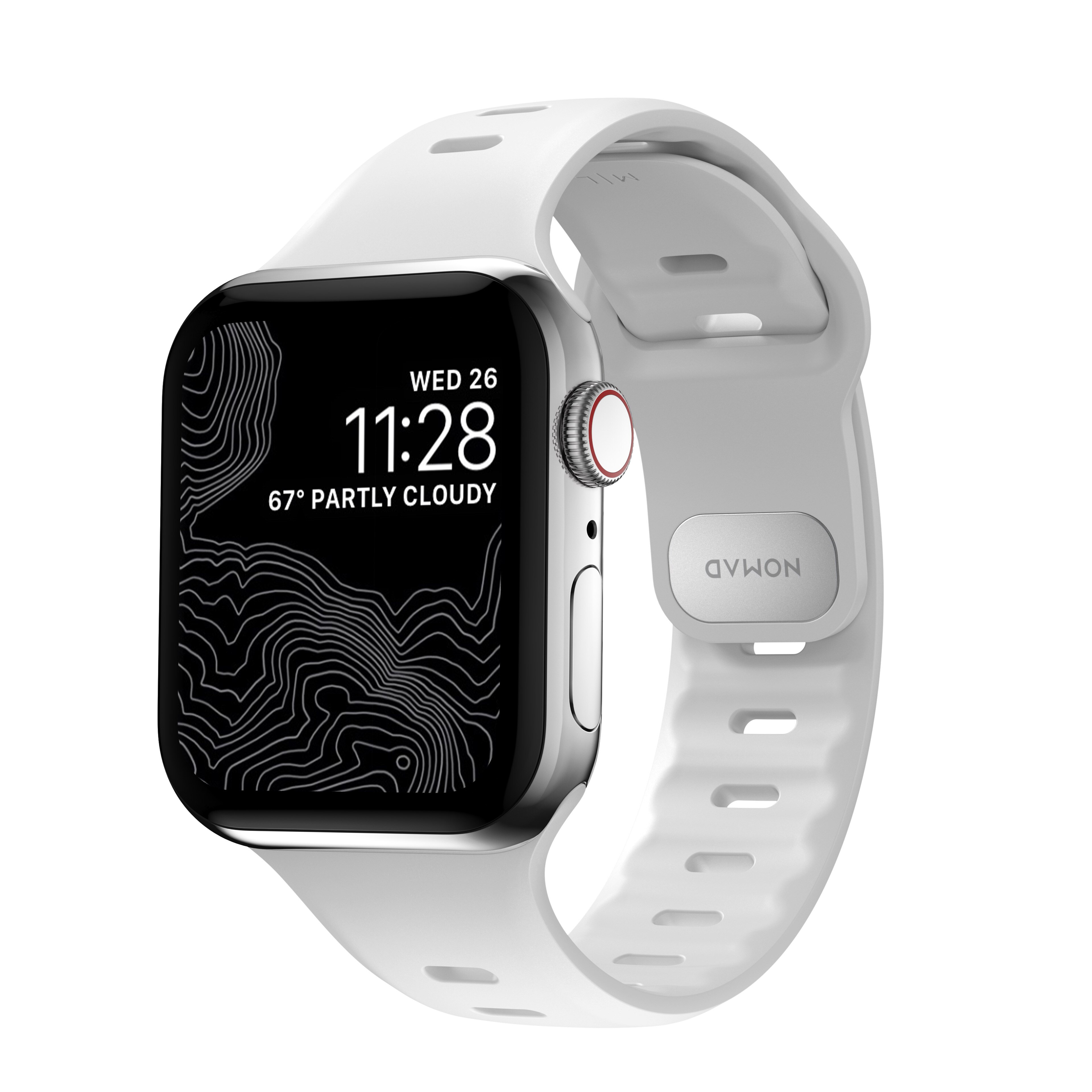 Sport Band Slim Apple Watch 42/44/45/49 mm, White