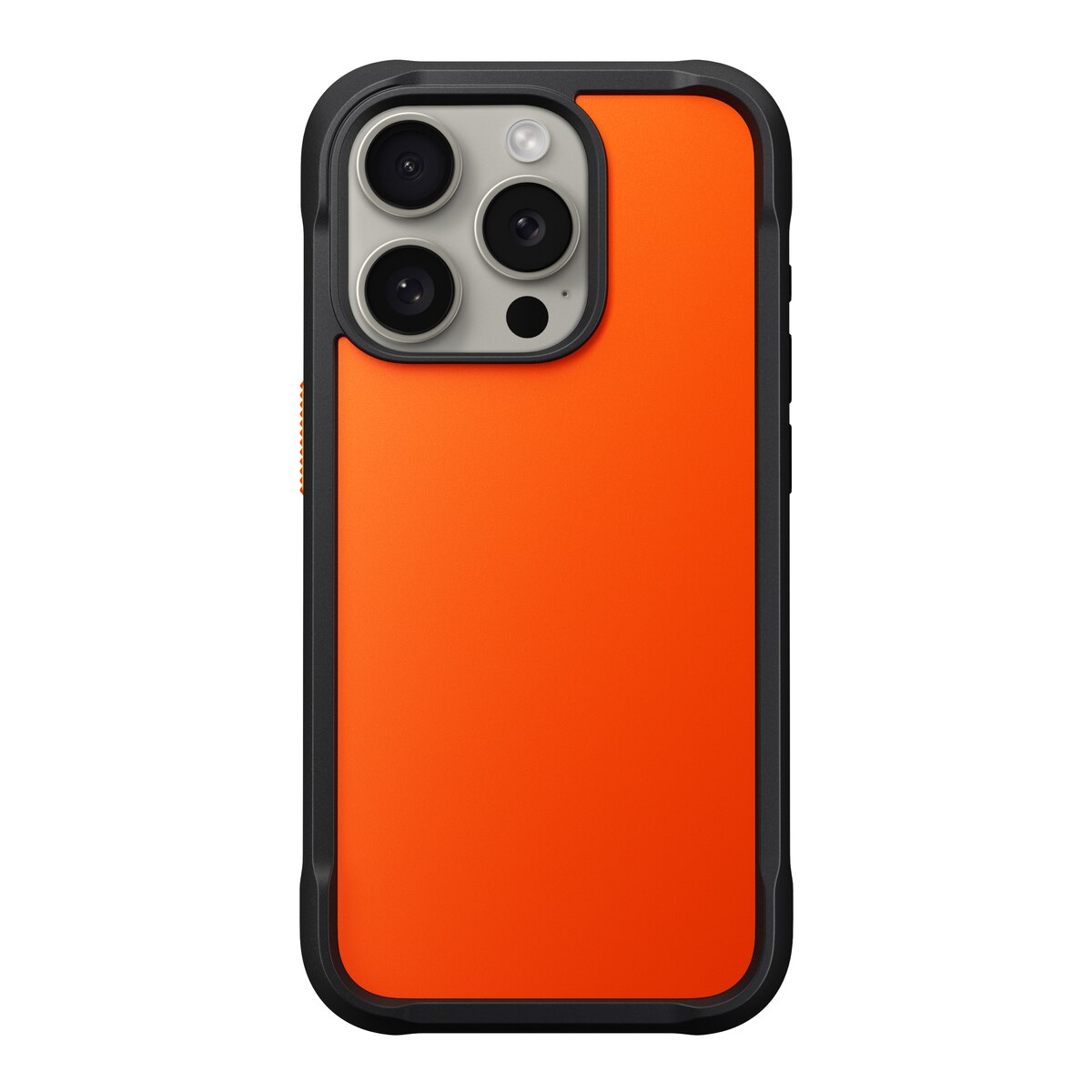 Coque Rugged Case MagSafe iPhone 15 Pro, Ultra Orange