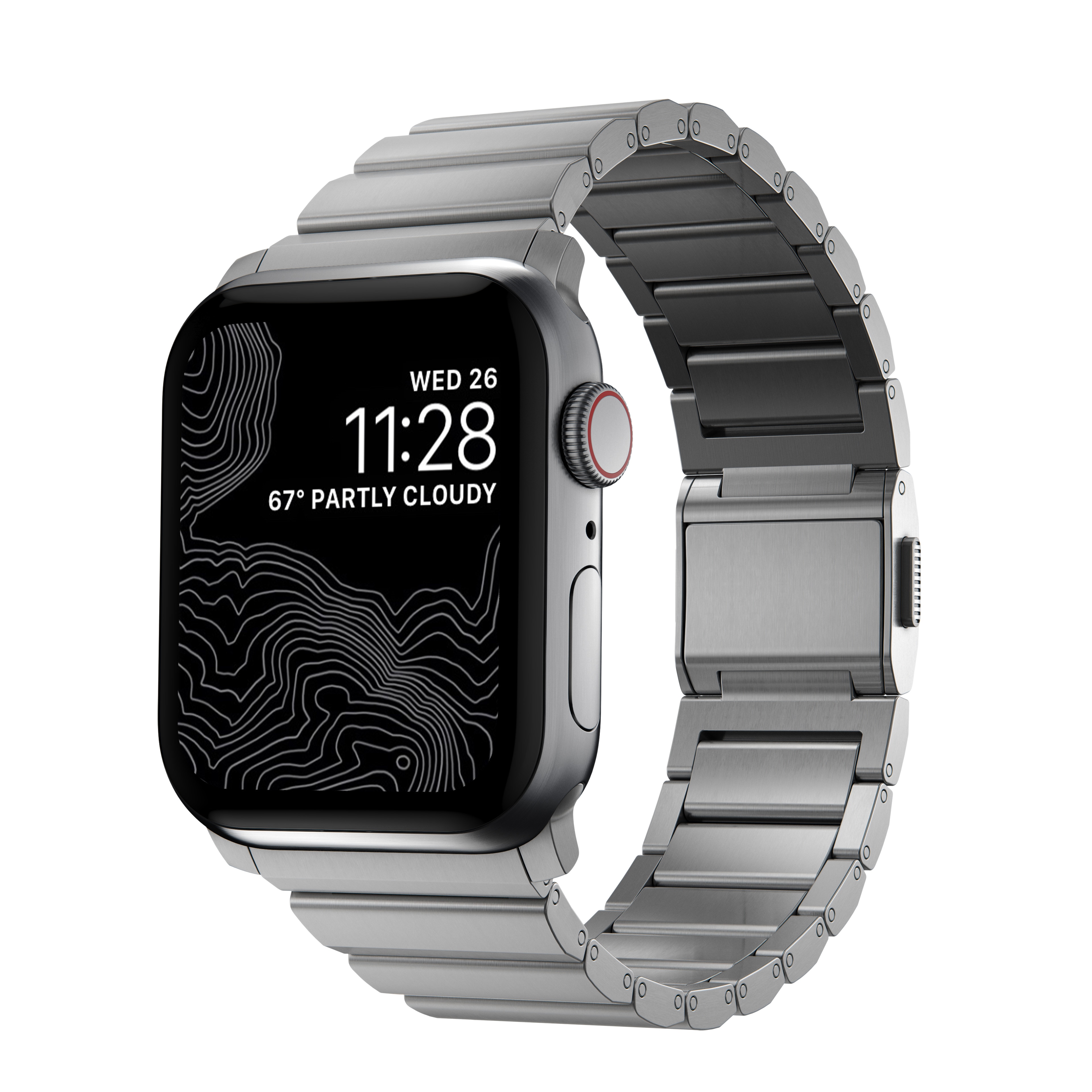 Titanium Band Apple Watch Ultra 2 49mm, Silver