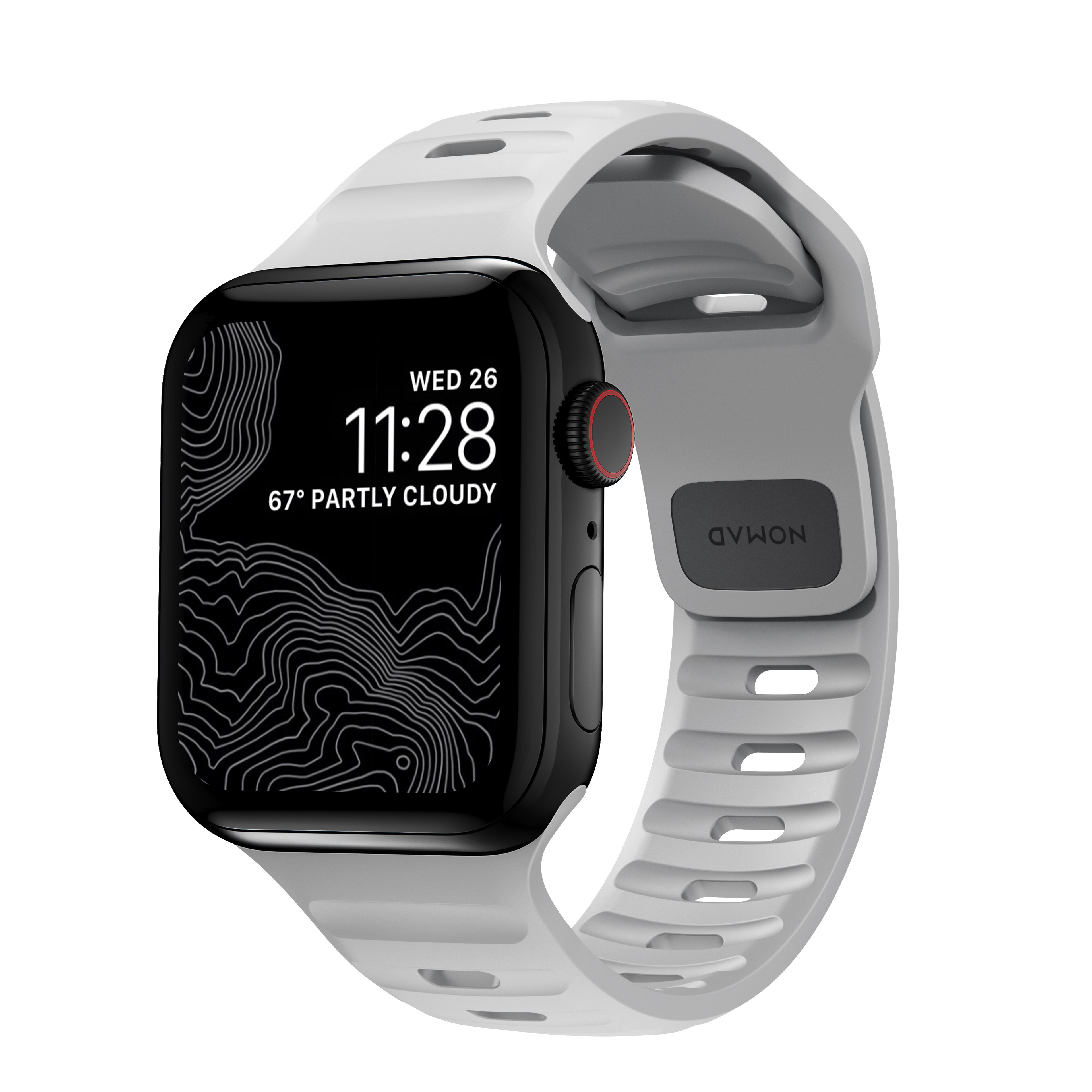 Sport Band Apple Watch Ultra 2 49mm, Lunar Grey