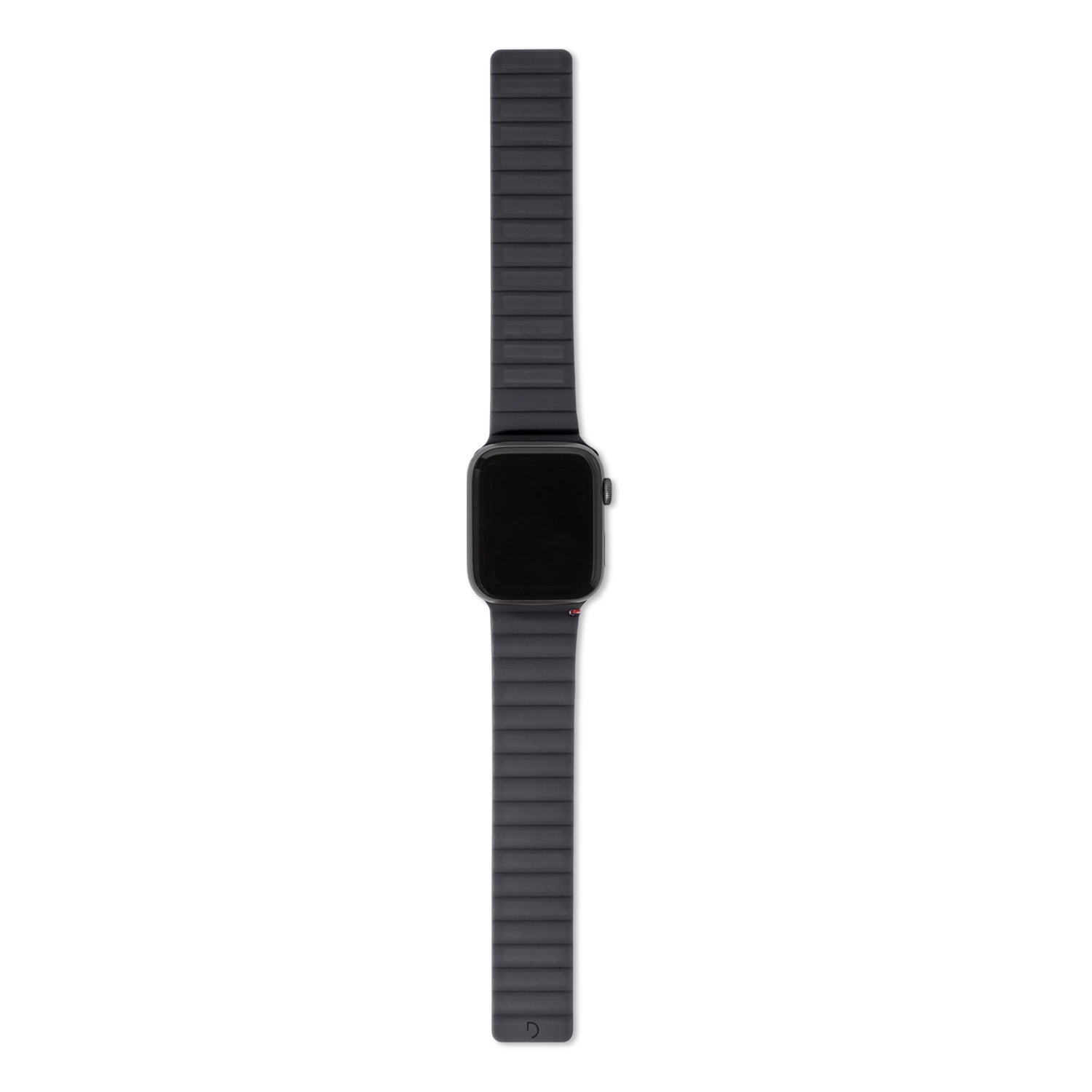 Silicone Magnetic Traction Strap Lite Apple Watch 45mm Series 8, Charcoal