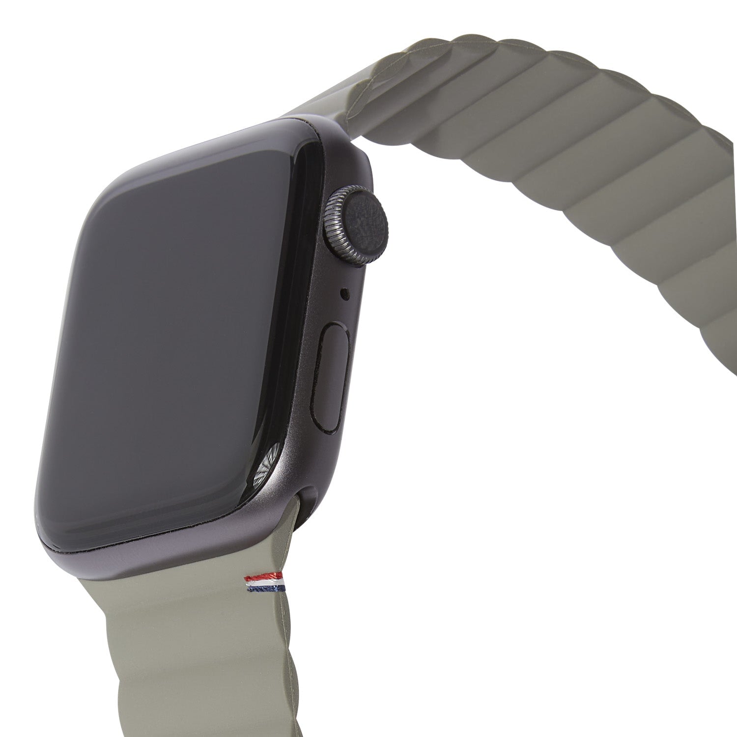 Silicone Magnetic Traction Strap Lite Apple Watch 45mm Series 9, Olive