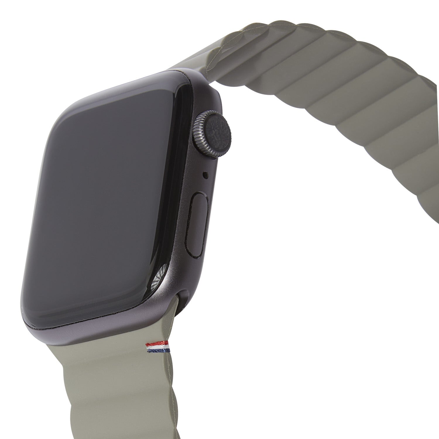 Silicone Magnetic Traction Strap Lite Apple Watch SE 44mm, Olive