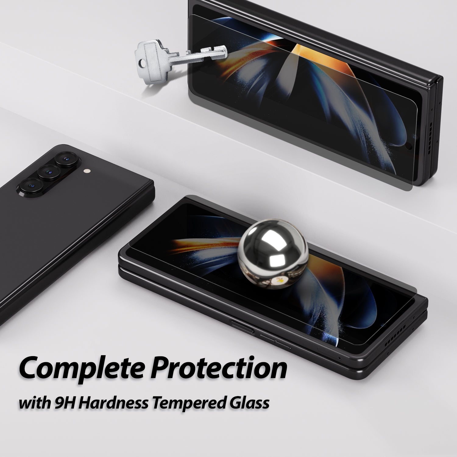 EA Privacy Glass Screen Protector (2 pièces) Samsung Galaxy Z Fold 5