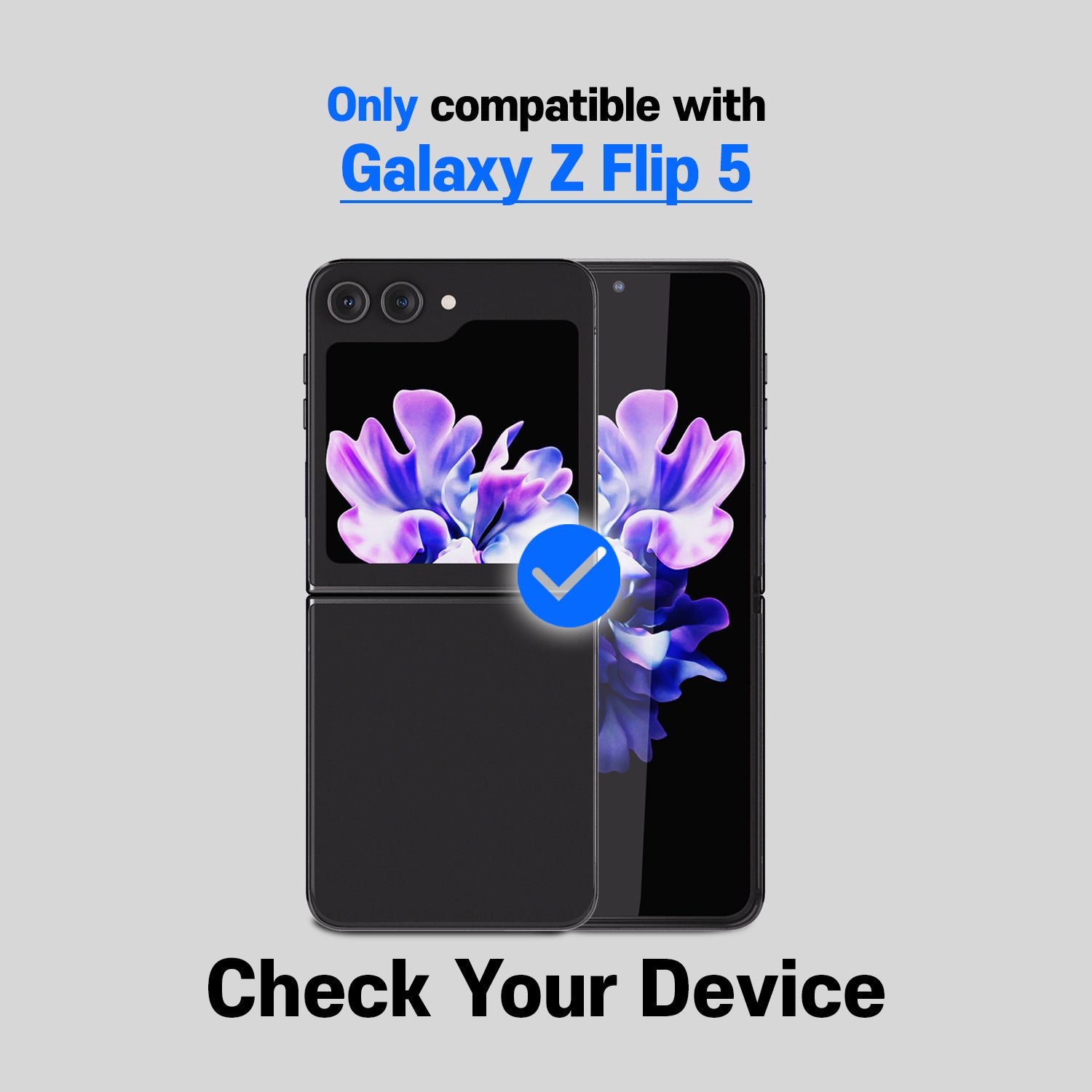 EZ Glass Screen Protector (2 pièces) Samsung Galaxy Z Flip 5