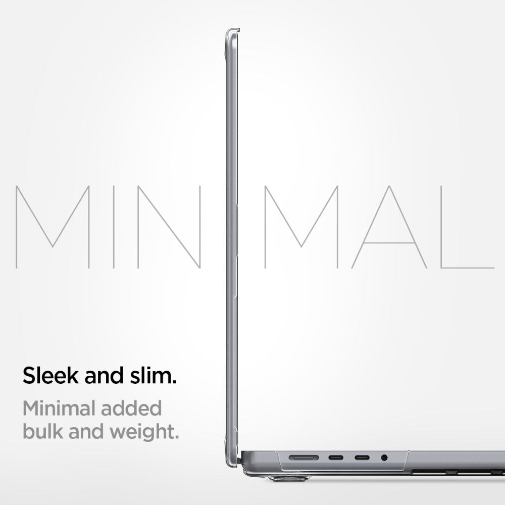 Coque Thin Fit MacBook Pro 16.2 2021/2022/2023 Crystal Clear