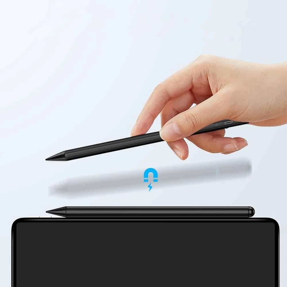 Digital + Magnetic Stylus Pen pour iPad, noir