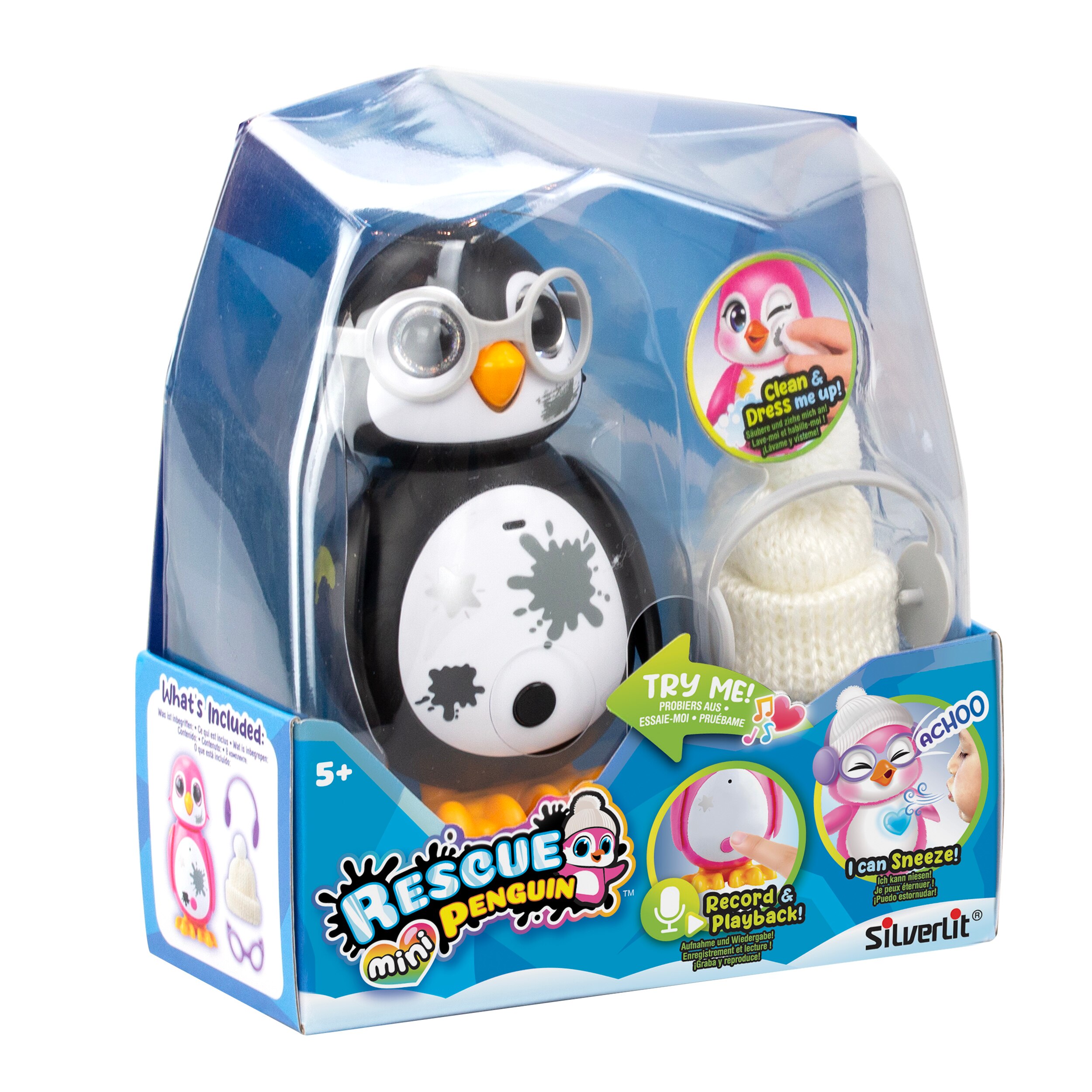 Rescue Mini Penguin, noir