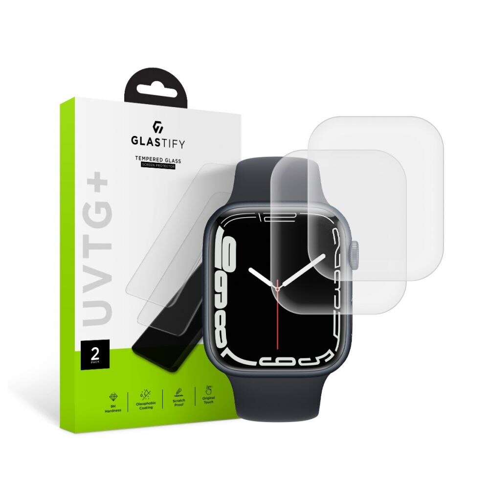 UV Tempered Glass (2 pièces) Apple Watch 45mm Series 9