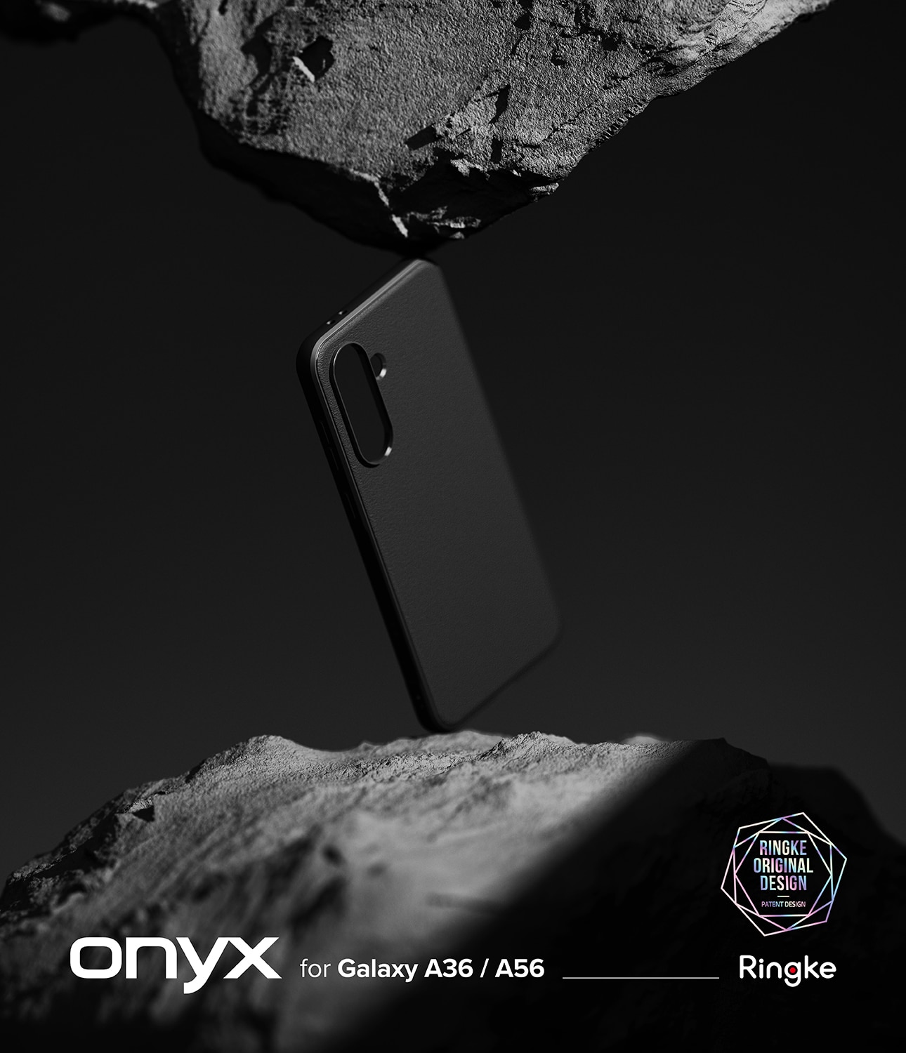Coque Onyx Samsung Galaxy A36, Black