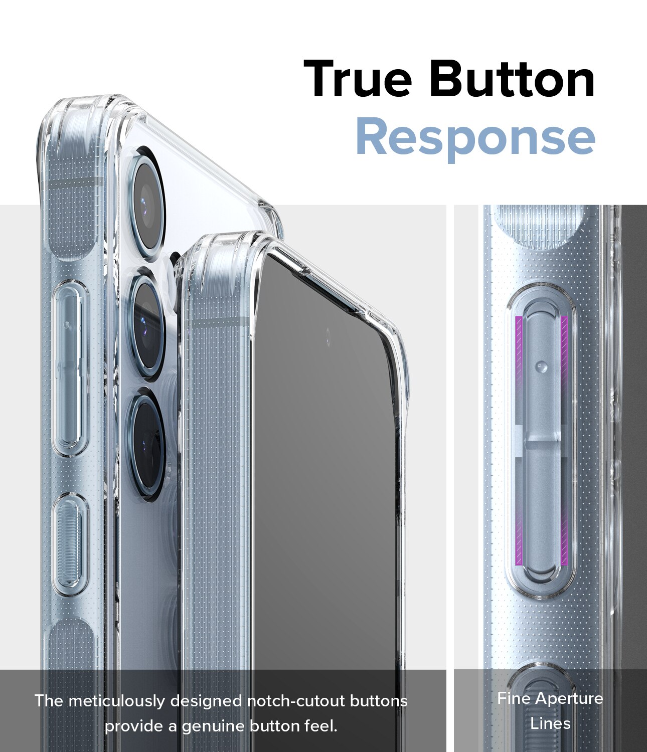 Coque Fusion Samsung Galaxy A55, Transparent