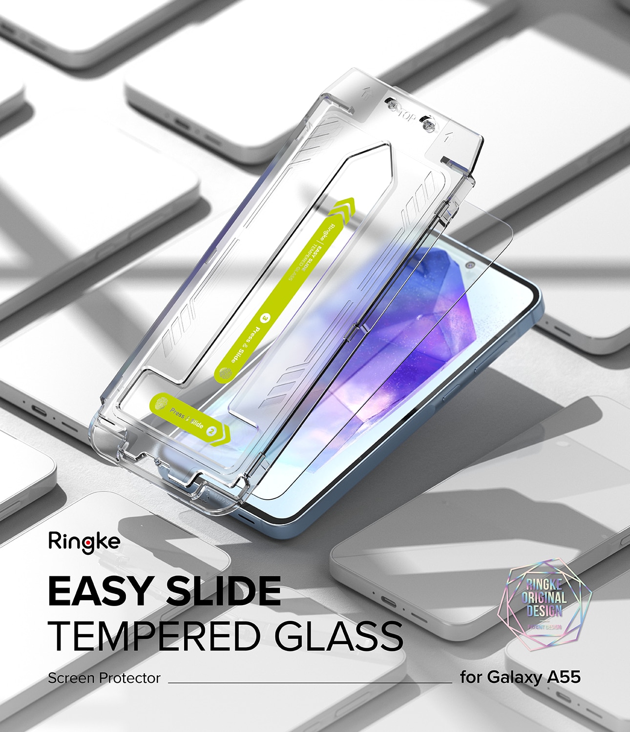Easy Slide Glass (2 pièces) Samsung Galaxy A55