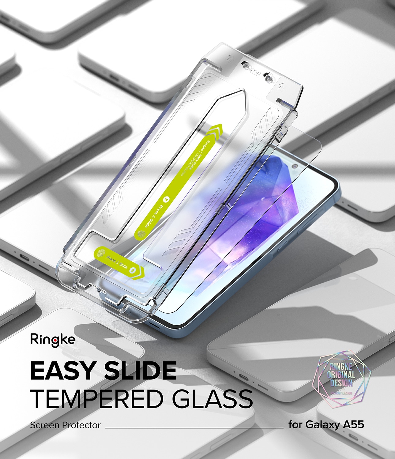 Easy Slide Glass (2 pezzi) Samsung Galaxy A55