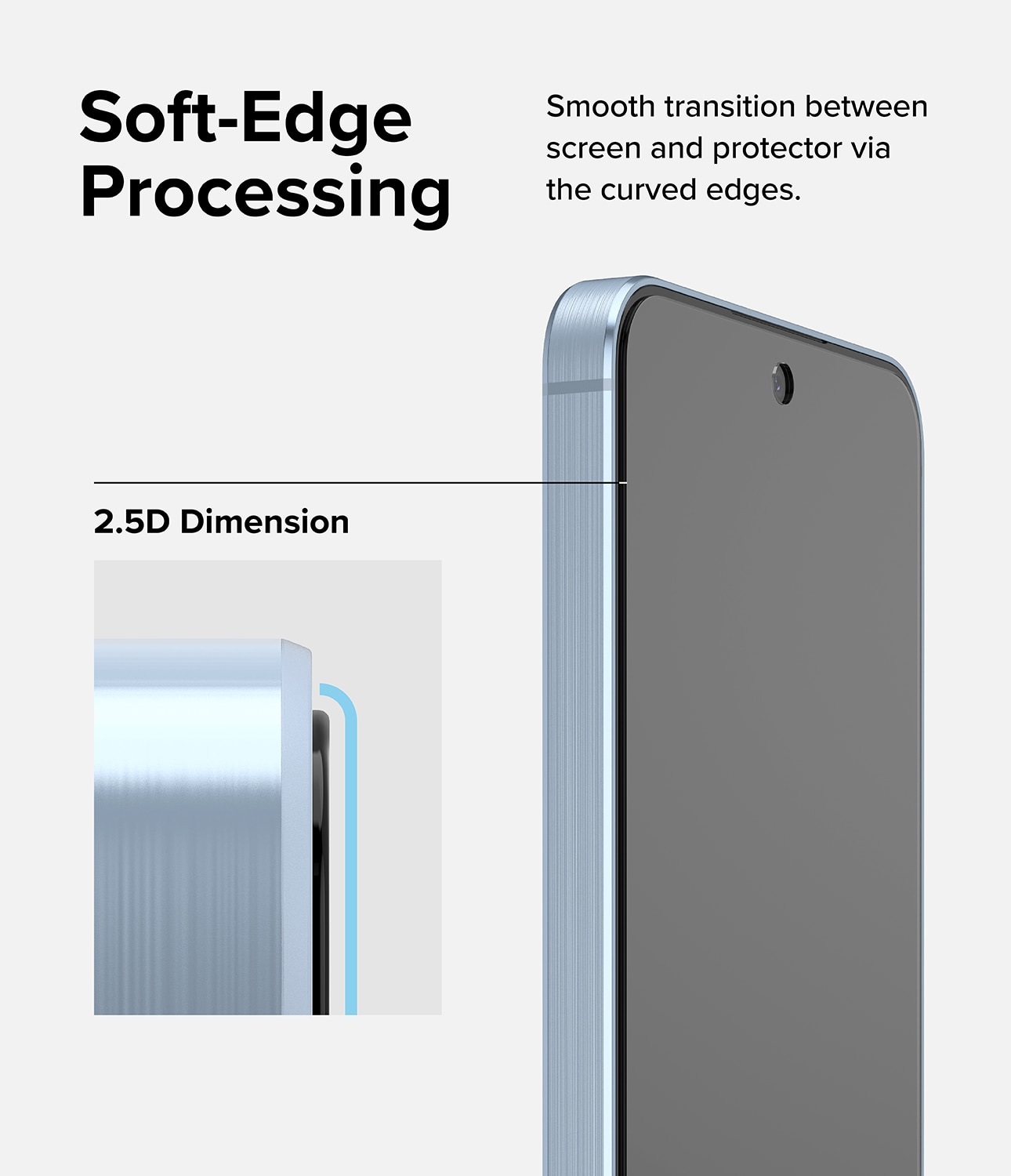 Easy Slide Glass (2 pièces) Samsung Galaxy A55