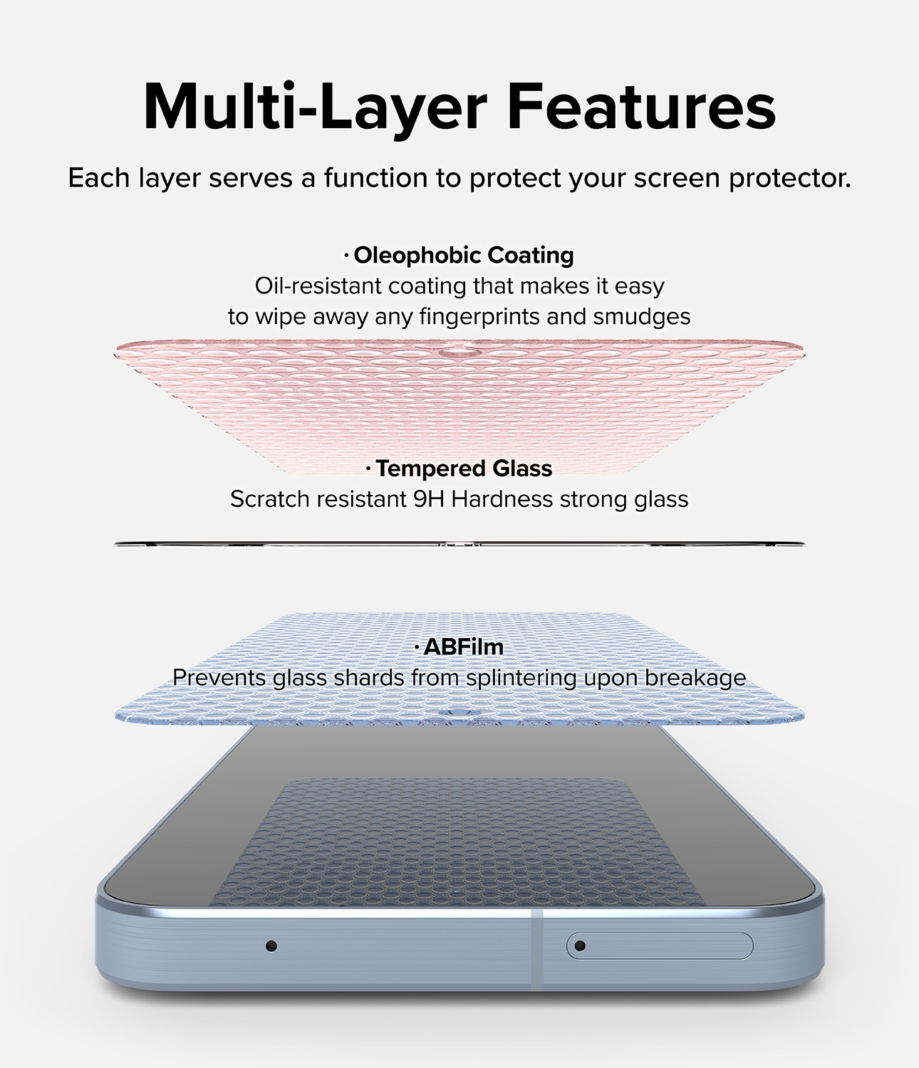 Easy Slide Glass (2 pièces) Samsung Galaxy A55