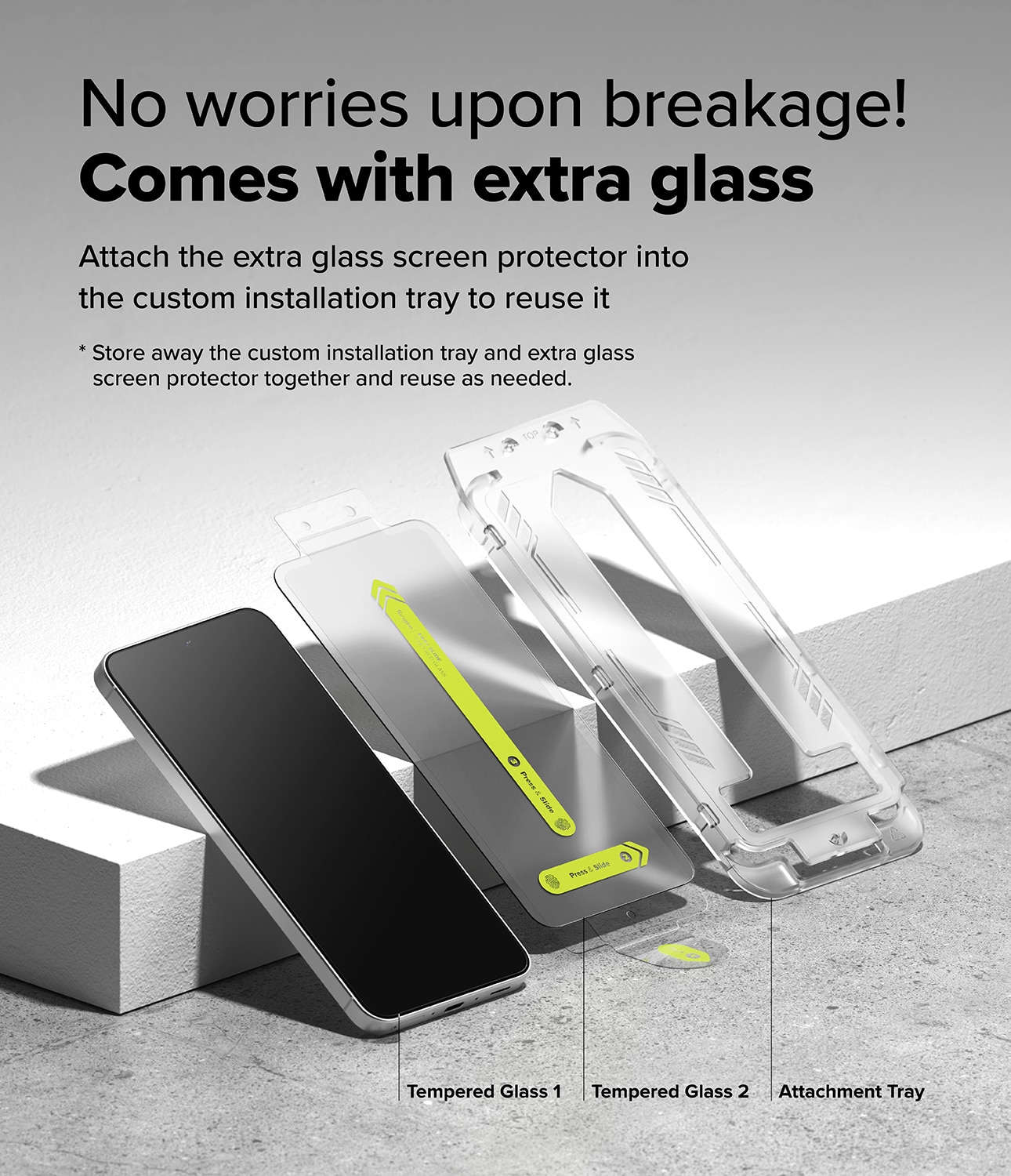 Easy Slide Glass (2 pièces) Samsung Galaxy A56