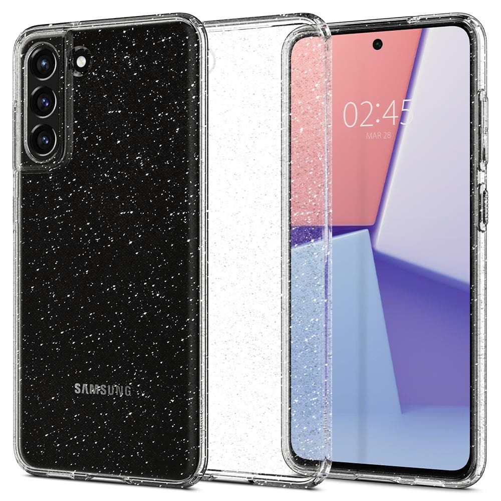Coque Liquid Crystal Samsung Galaxy S21 FE Glitter Crystal