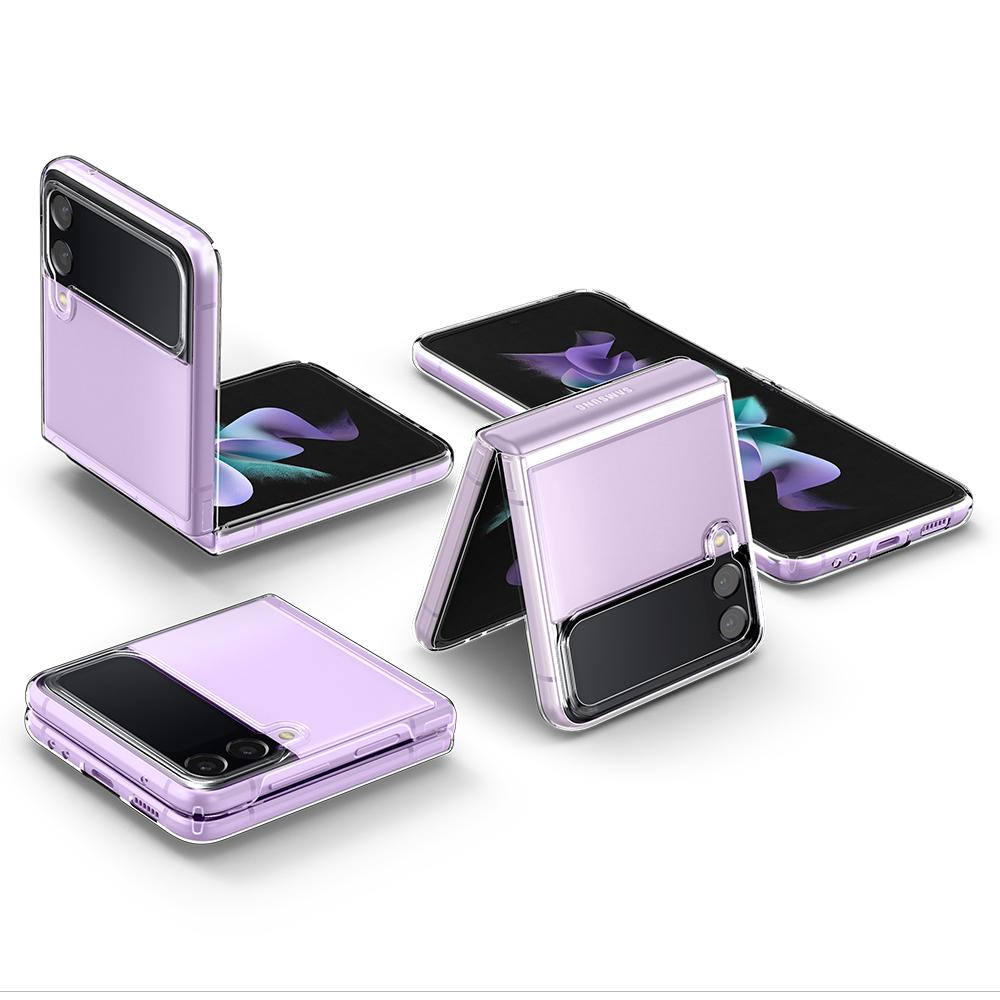 Coque AirSkin Samsung Galaxy Z Flip 3 Crystal Clear