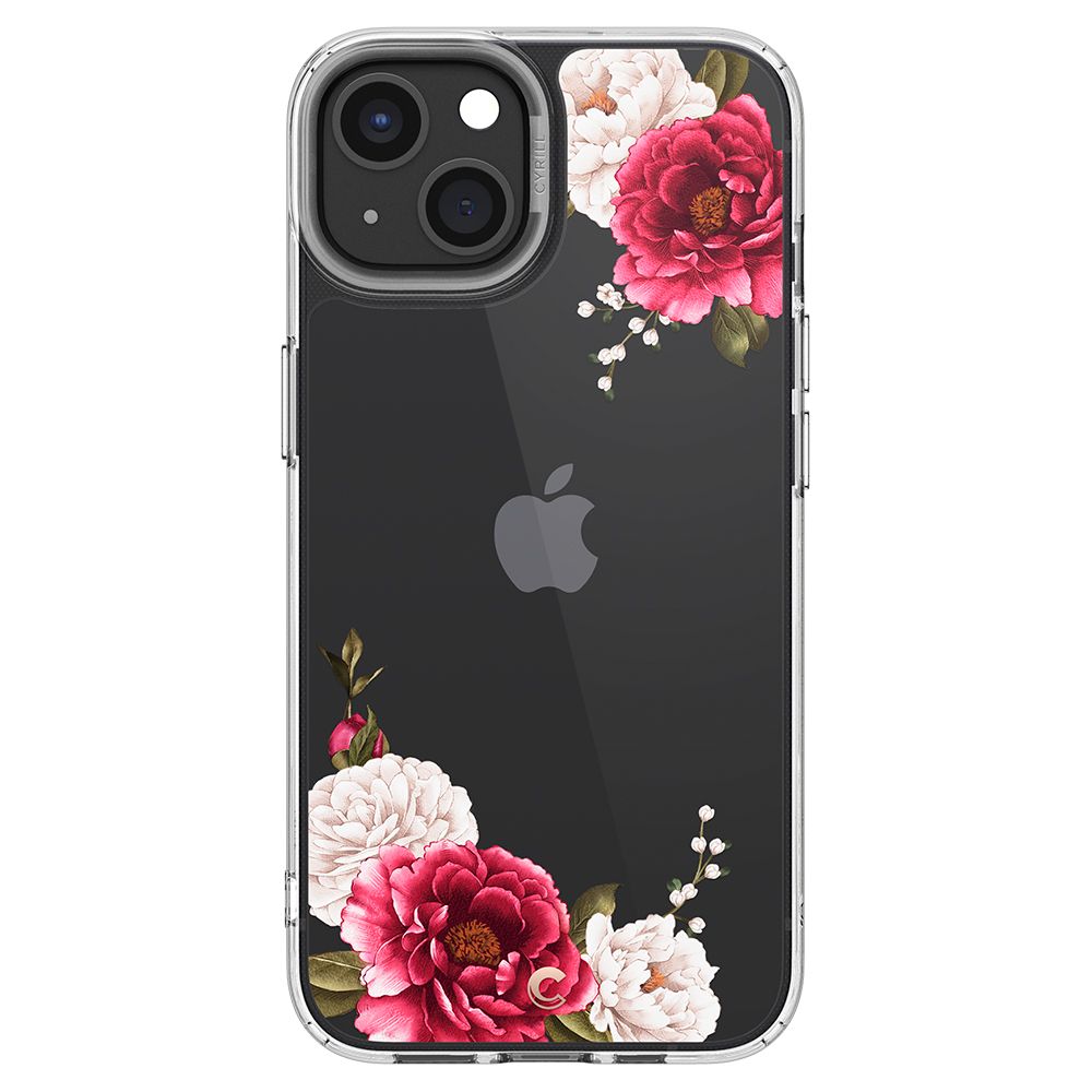 Coque Cecile iPhone 13 Red Floral