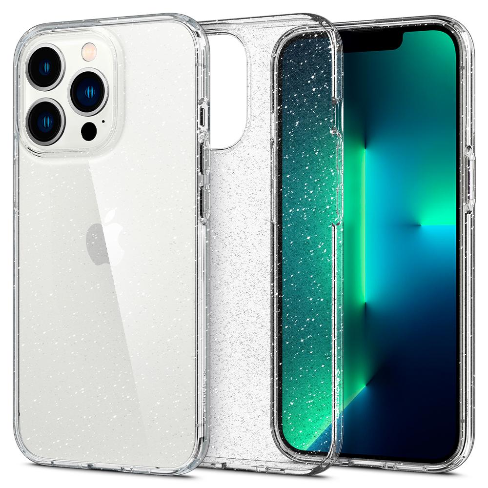 Coque Liquid Crystal iPhone 13 Pro Glitter Crystal