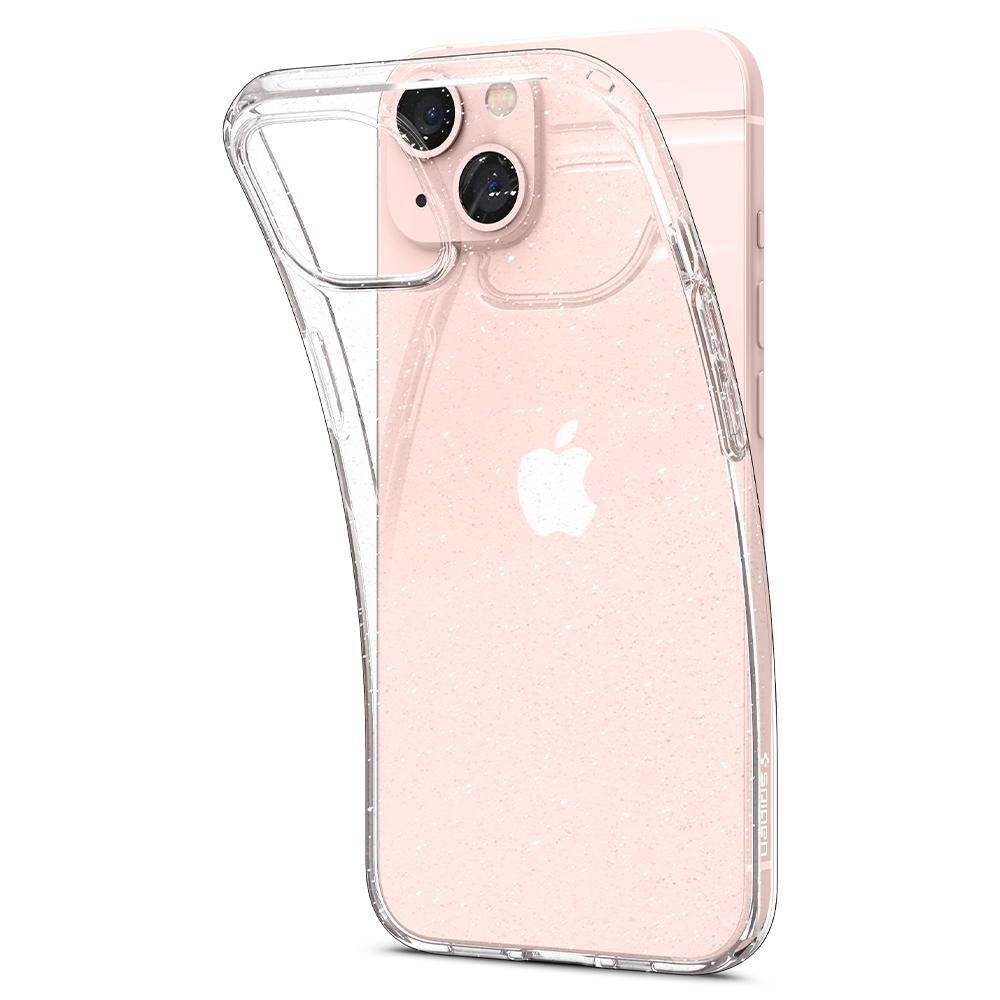 Coque Liquid Crystal iPhone 13 Glitter Crystal