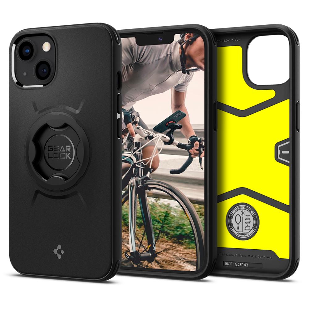 Coque Bike Mount iPhone 13 Black