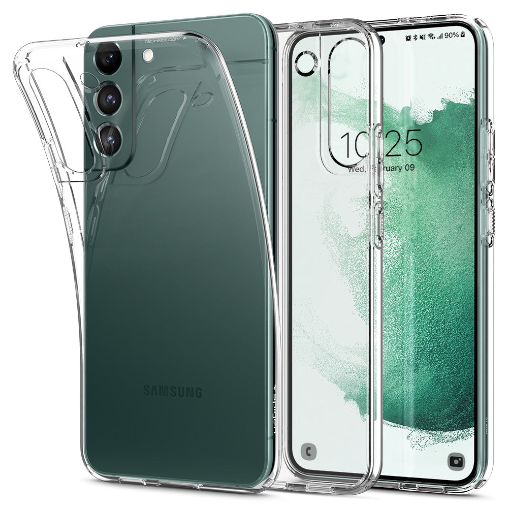 Coque Liquid Crystal Samsung Galaxy S22 Plus Clear