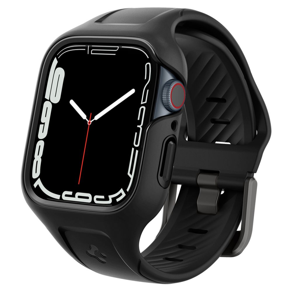 Coque Liquid Air Pro Apple Watch 45mm Series 9, Black