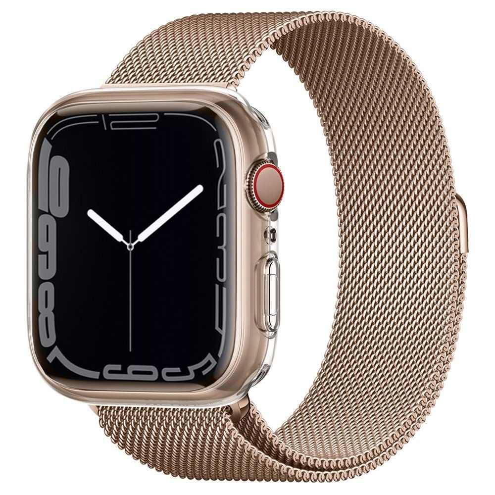 Coque Liquid Apple Watch SE 44mm, Crystal Clear