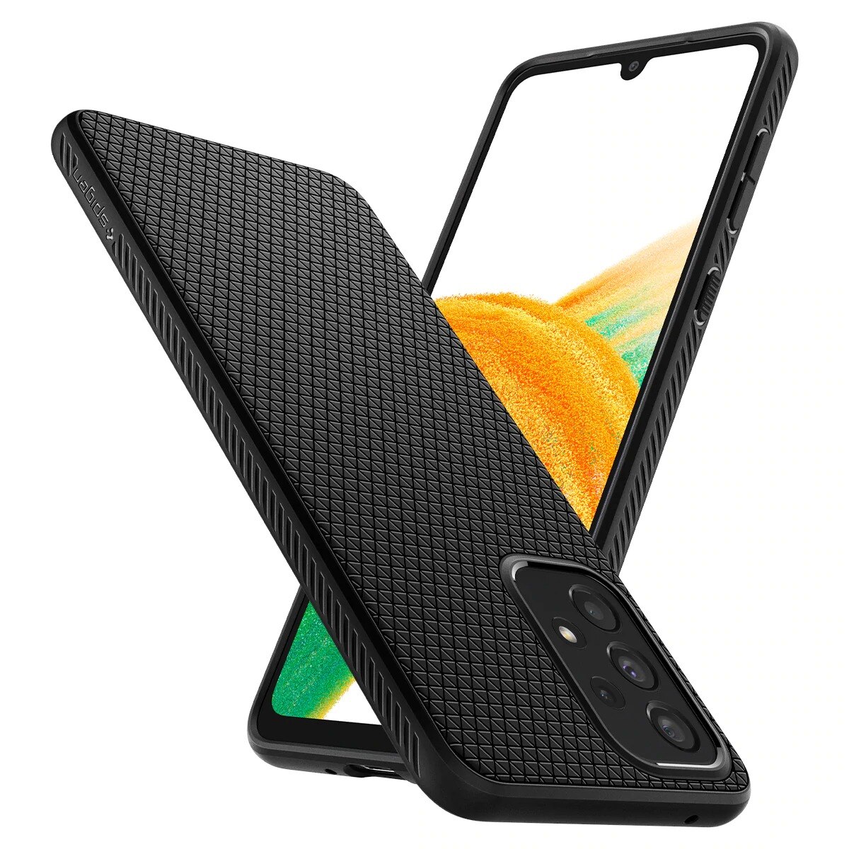 Coque Liquid Air Samsung Galaxy A33 Black