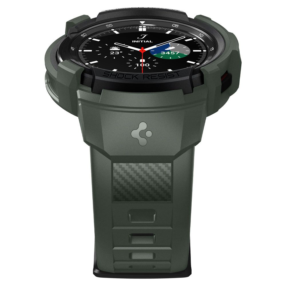 Coque Rugged Armor Pro Samsung Galaxy Watch 4 Classic 46mm Military Green