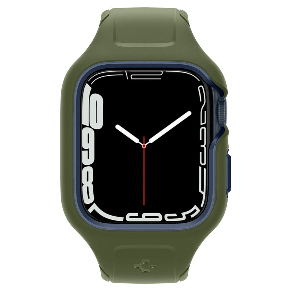 Coque Liquid Air Pro Apple Watch 45mm Series 8 Moss Green