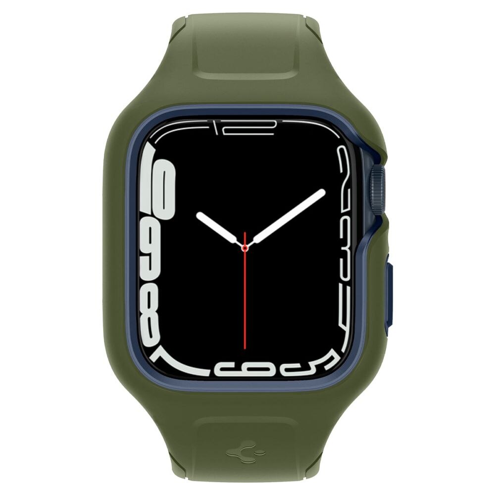 Coque Liquid Air Pro Apple Watch 45mm Series 7, Moss Green