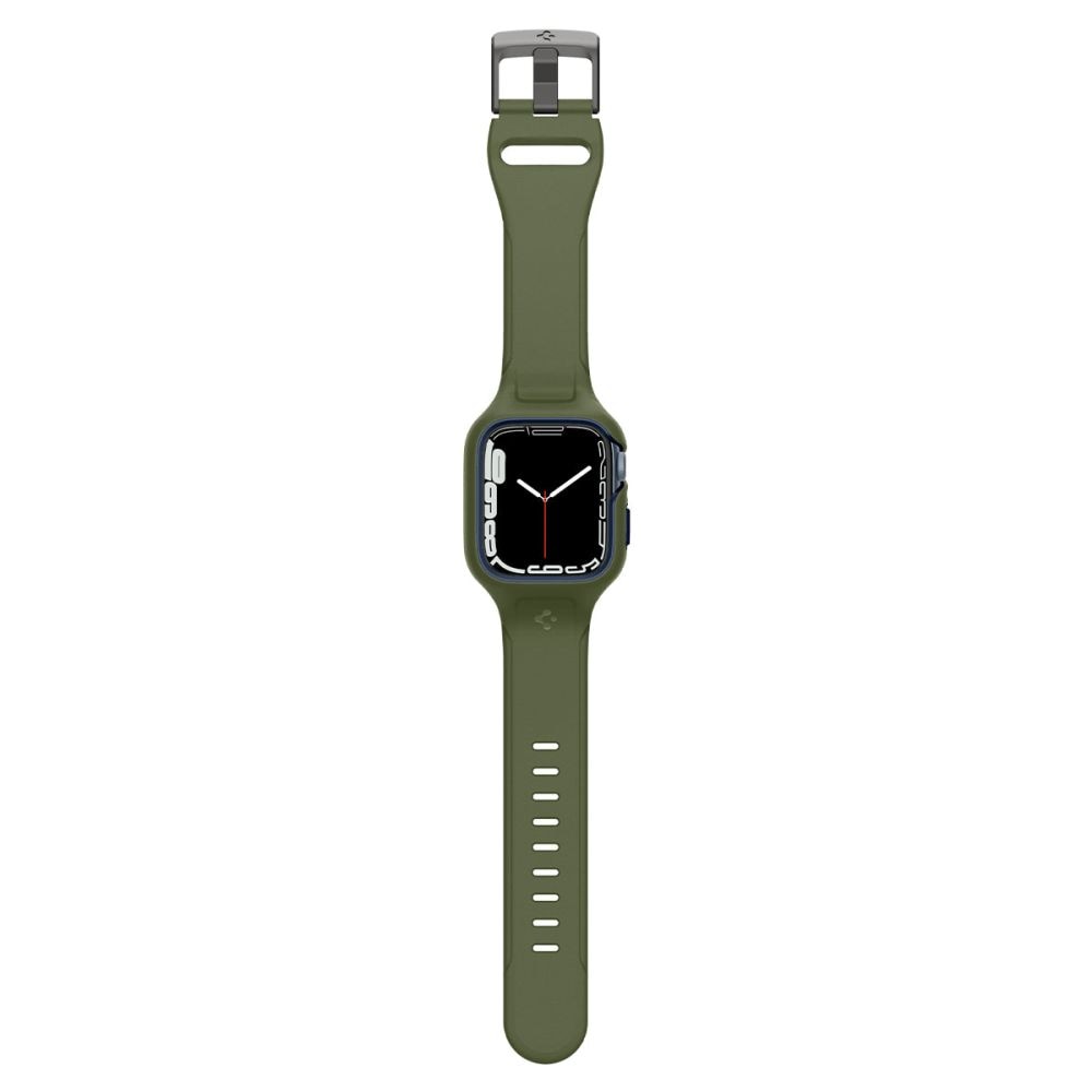 Coque Liquid Air Pro Apple Watch 45mm Series 9, Moss Green