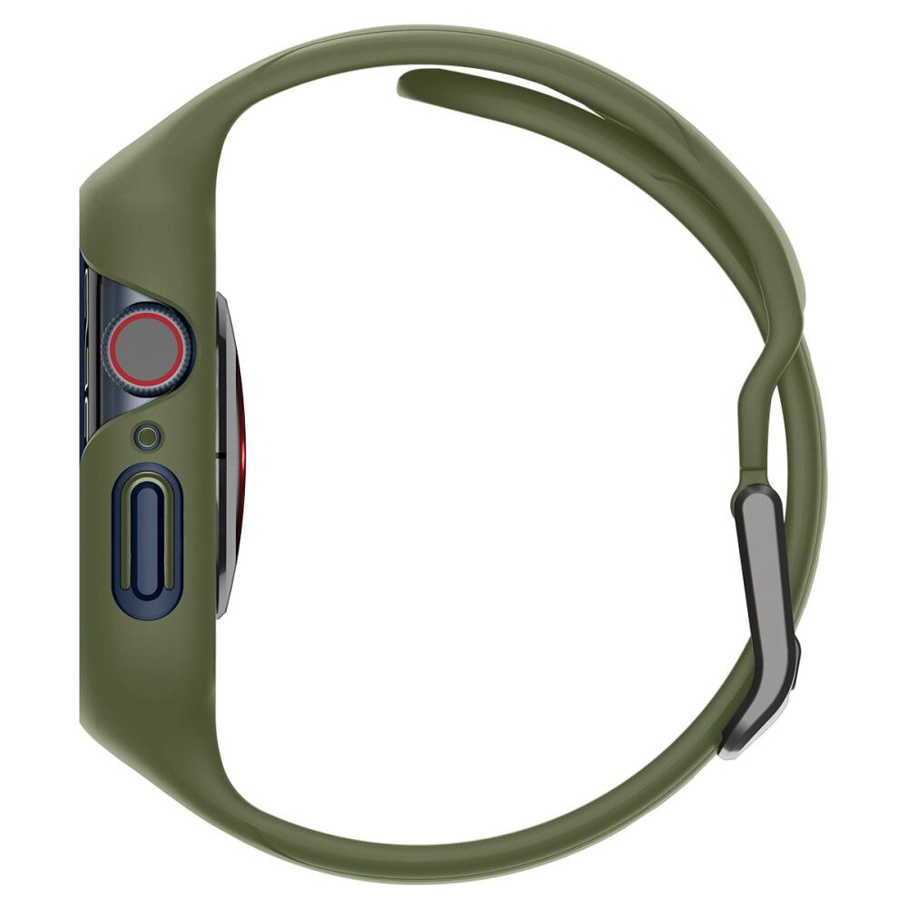 Coque Liquid Air Pro Apple Watch 45mm Series 7, Moss Green