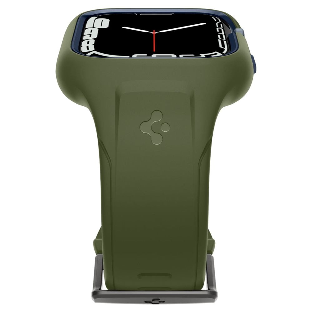 Coque Liquid Air Pro Apple Watch 45mm Series 8 Moss Green