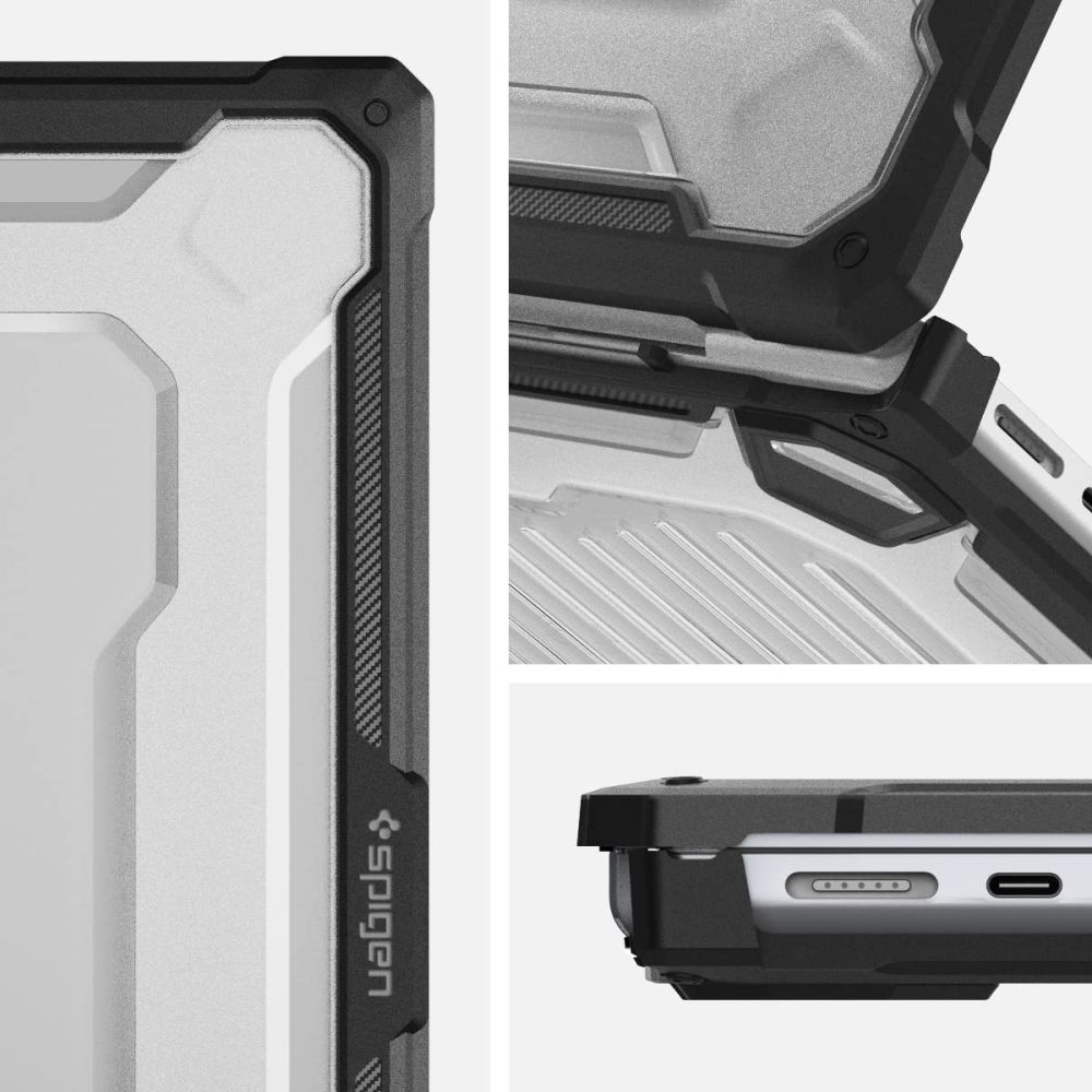 Coque Rugged Armor MacBook Pro 14.2 2021/2022 Black