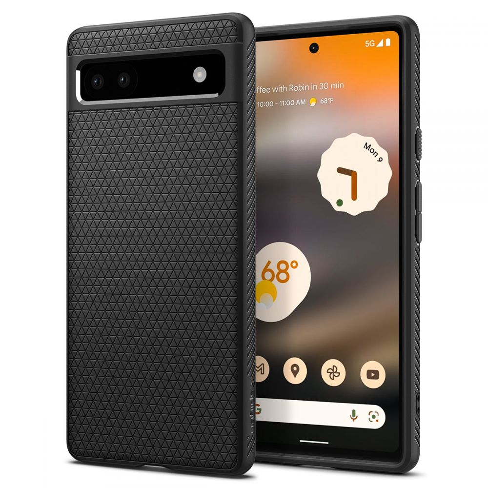 Coque Liquid Air Google Pixel 6a Black