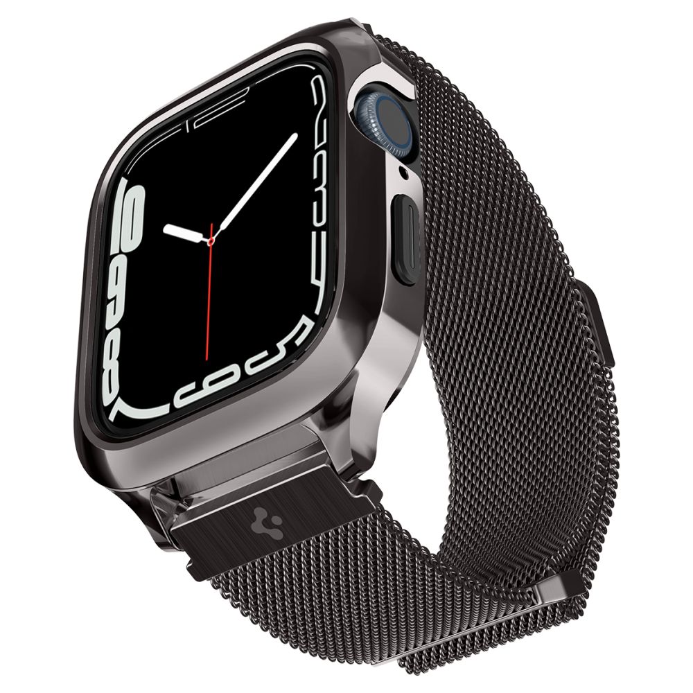 Coque Metal Fit Pro Apple Watch 45mm Series 9, Graphite