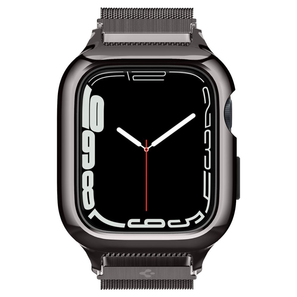 Coque Metal Fit Pro Apple Watch 45mm Series 8, Graphite