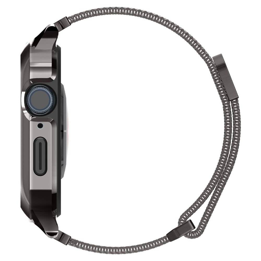 Coque Metal Fit Pro Apple Watch 45mm Series 8, Graphite