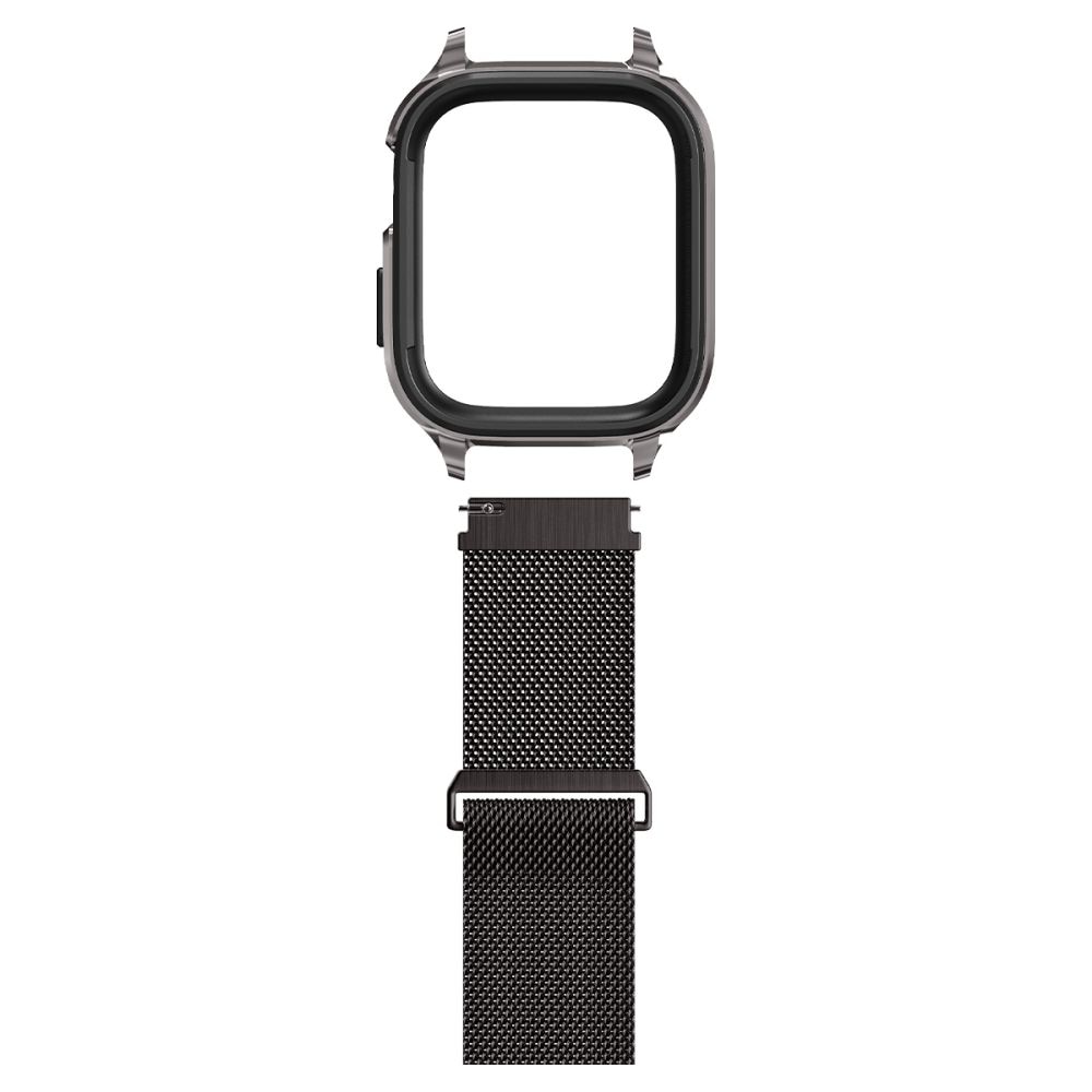 Coque Metal Fit Pro Apple Watch SE 44mm, Graphite
