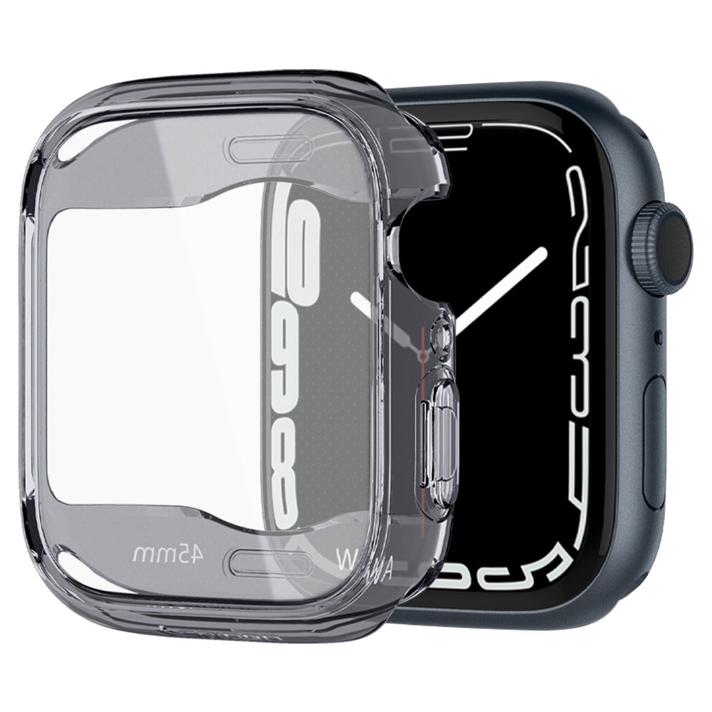Coque Ultra Hybrid Apple Watch 45mm Series 8, Space Crystal