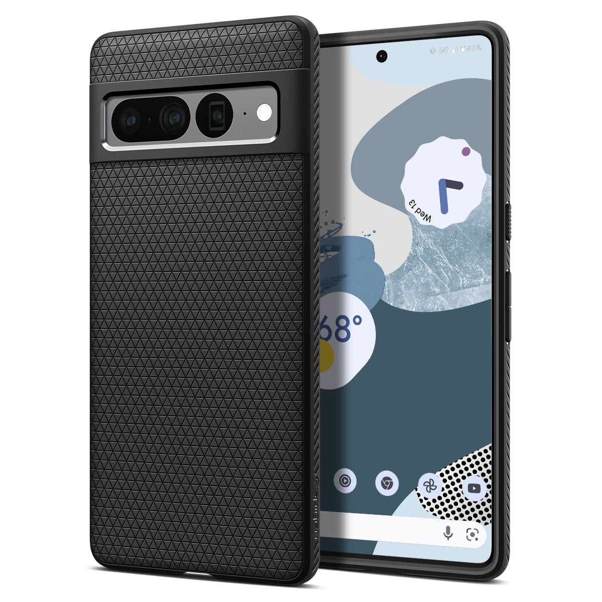 Coque Liquid Air Google Pixel 7 Pro Black