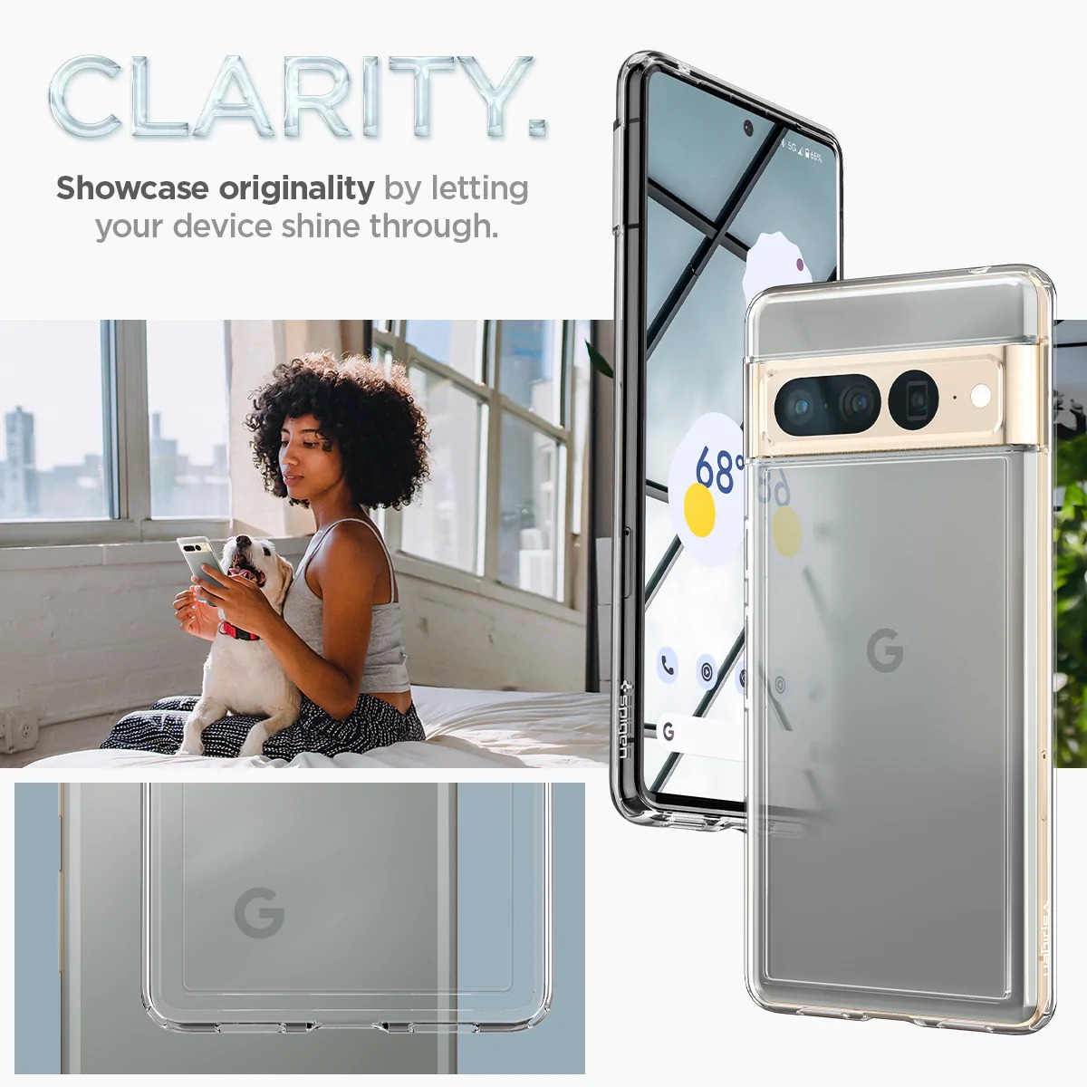 Coque Ultra Hybrid Google Pixel 7 Pro Clear