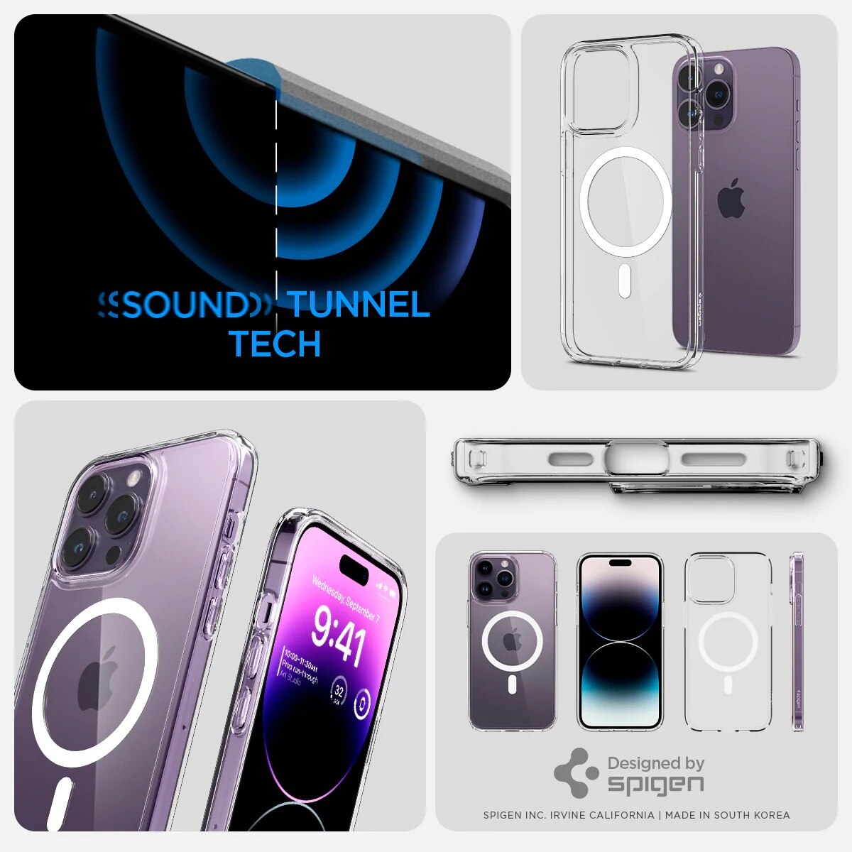 Coque Ultra Hybrid Mag iPhone 14 Pro Max White