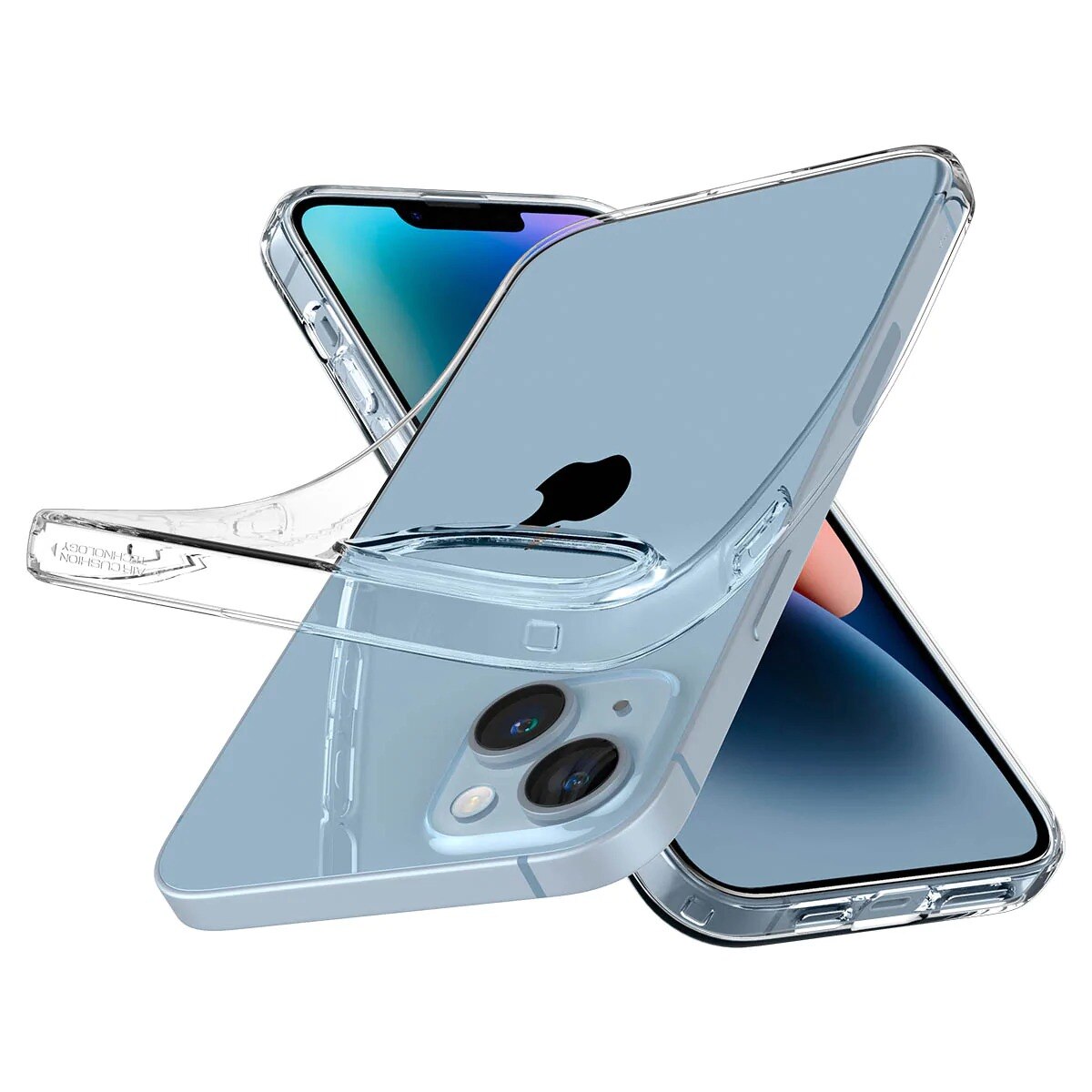 Coque Liquid iPhone 14 Plus Crystal Clear